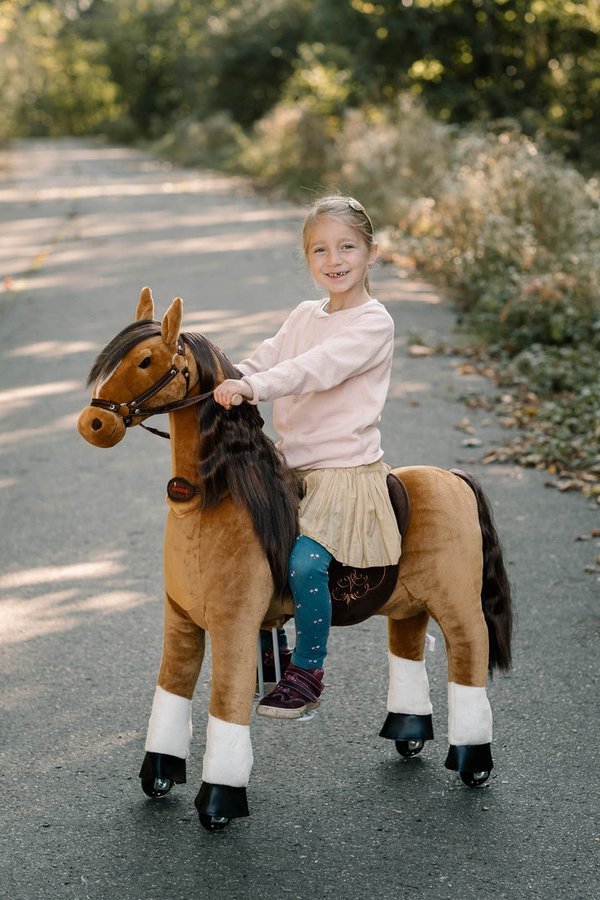 Mechanisches Reitpferd  Pony auf Rollen Fancy S für Kinder zwischen 3-6 Jahre Neu