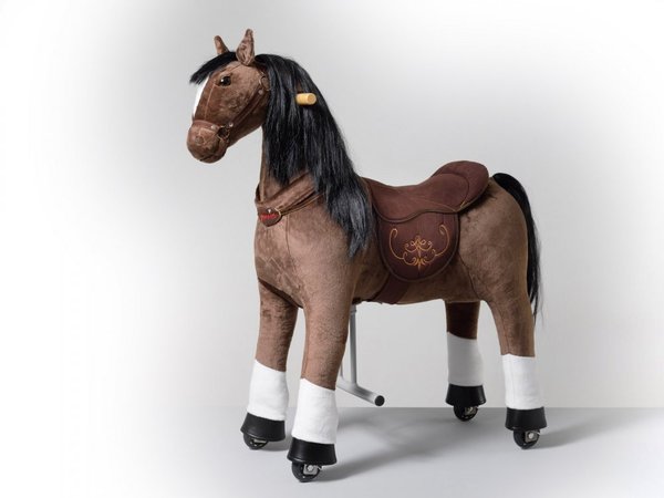 Mechanisches Reitpferd  Pony  auf Rollen Happy M  für Kinder zwischen 5-12 Jahre Neu