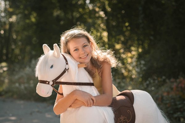 Mechanisches Reitpferd  Pony  auf Rollen Tiara M  für Kinder zwischen 5-12 Jahre Neu